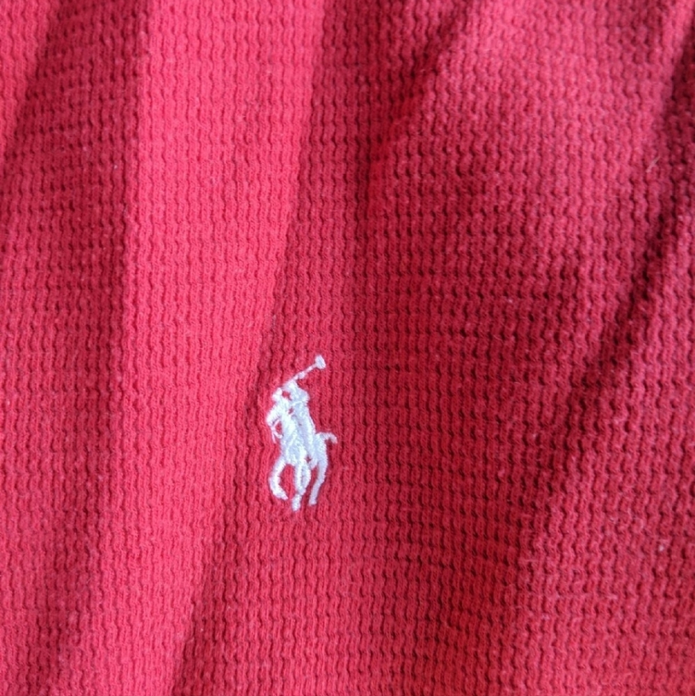 Men's Polo Waffle Shirt